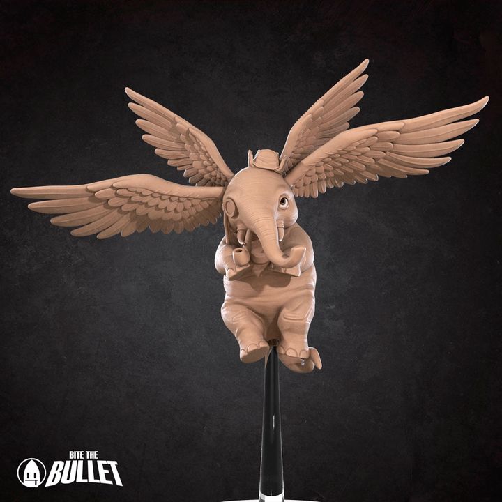 Hollyphant | 32mm, 35mm Scale | Unpainted Miniature