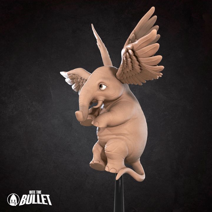 Hollyphant | 32mm, 35mm Scale | Unpainted Miniature