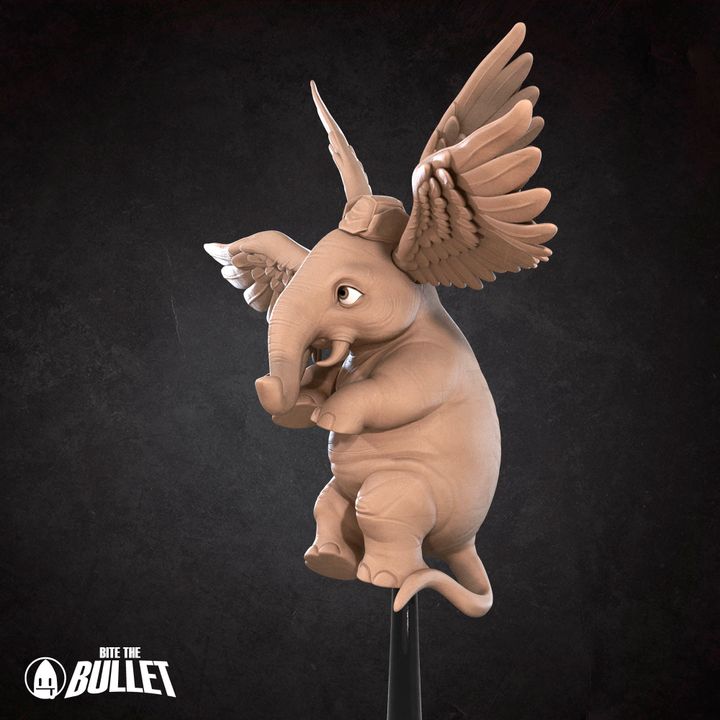 Hollyphant | 32mm, 35mm Scale | Unpainted Miniature