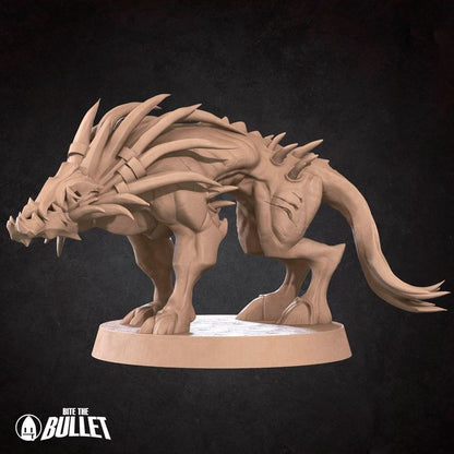 Imps & Hell Hound - Fel Wastes Set - 32mm, 35mm Scale - Unpainted Miniature