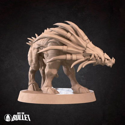 Imps & Hell Hound - Fel Wastes Set - 32mm, 35mm Scale - Unpainted Miniature