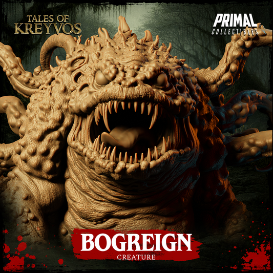 Bogreign, Swamp Monster - Tales of Kreyvos - Unpainted Miniature