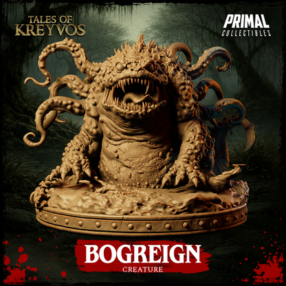 Bogreign, Swamp Monster - Tales of Kreyvos - Unpainted Miniature