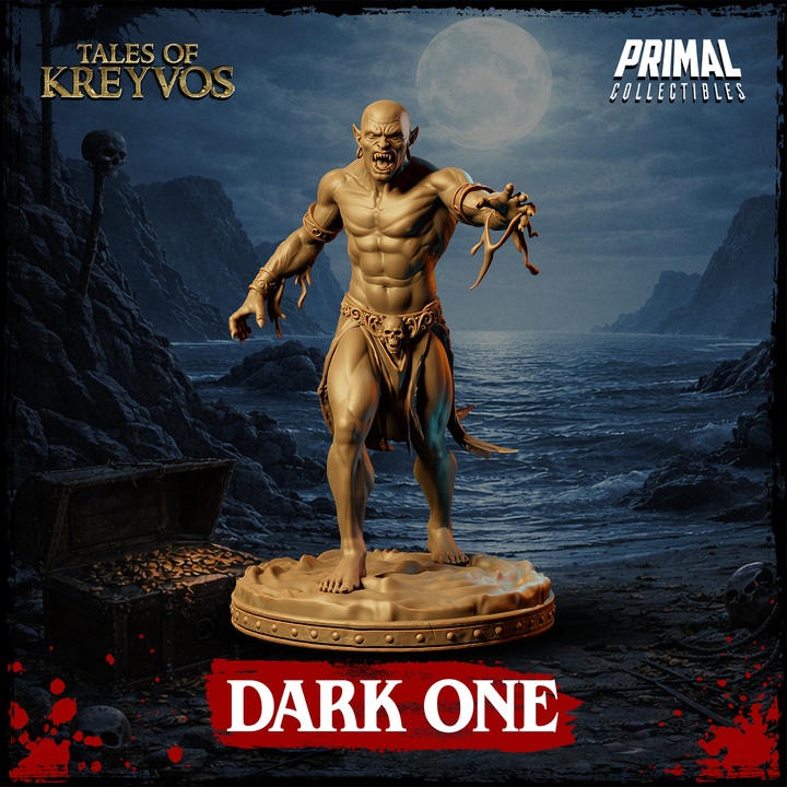 Demon, Dark One - Tales of Kreyvos - Unpainted Miniature