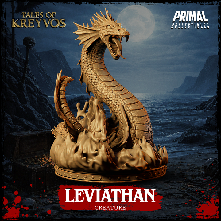 Leviathan - Tales of Kreyvos - Unpainted Miniature