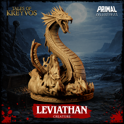 Leviathan - Tales of Kreyvos - Unpainted Miniature