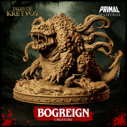 Bogreign, Swamp Monster - Tales of Kreyvos - Unpainted Miniature