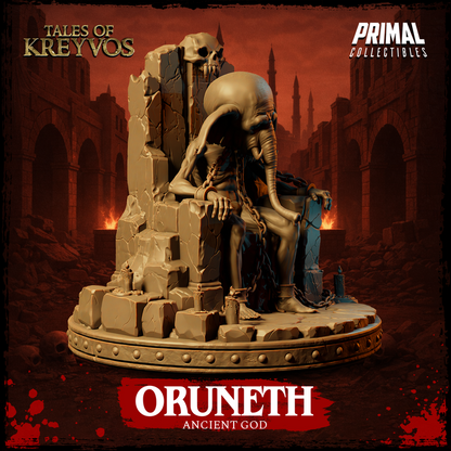 Oruneth, Elephant God - Tales of Kreyvos - Unpainted Miniature