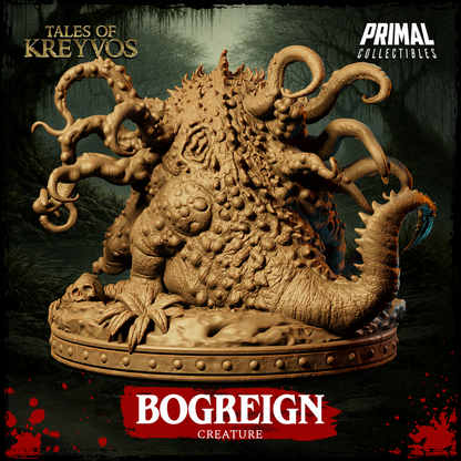 Bogreign, Swamp Monster - Tales of Kreyvos - Unpainted Miniature