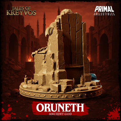 Oruneth, Elephant God - Tales of Kreyvos - Unpainted Miniature