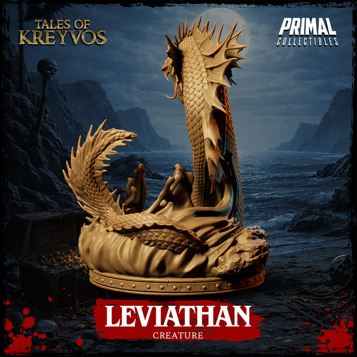 Leviathan - Tales of Kreyvos - Unpainted Miniature