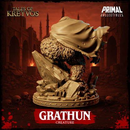 Grathun, Monkey God - Tales of Kreyvos - Unpainted Miniature
