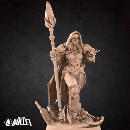 Human Mage Admiral | 32mm, 35mm Scale | Unpainted Miniature