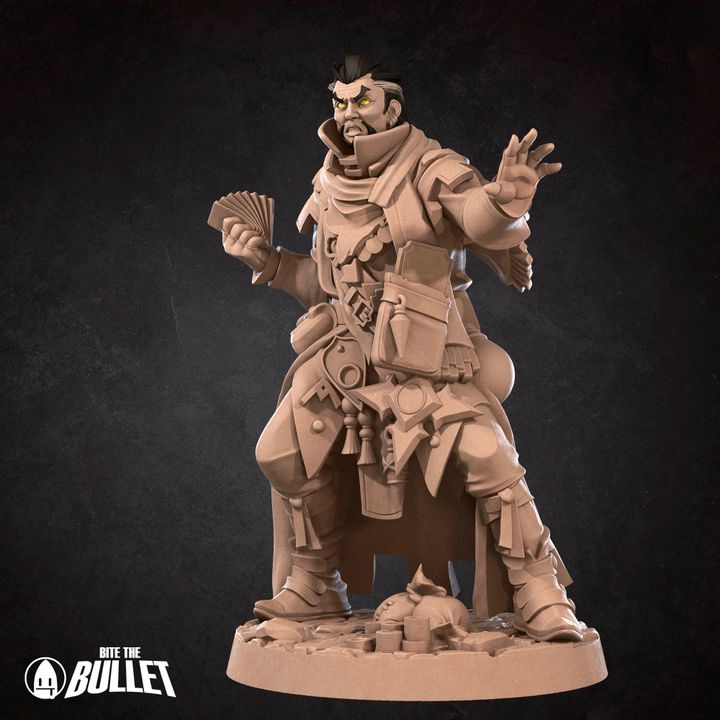 Human Medium | 32mm, 35mm Scale | Unpainted Miniature