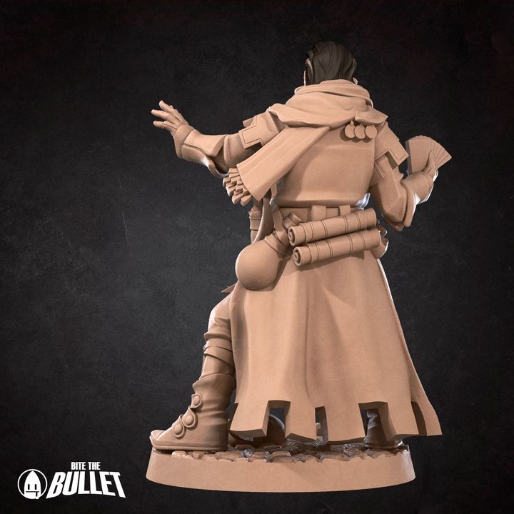 Human Medium | 32mm, 35mm Scale | Unpainted Miniature