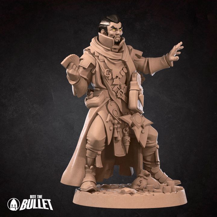 Human Medium | 32mm, 35mm Scale | Unpainted Miniature