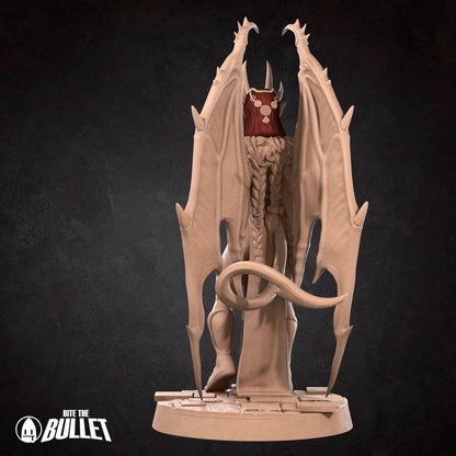 Cambion Sorceress, 2 Poses | Pinup | 32mm, 35mm Scale | Unpainted Miniature (Copy)