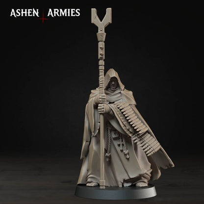 Mendelist Ammo Monk, Bleeding Procession - Bullet Crusade - Unpainted Miniature