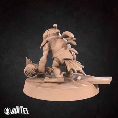 Trickster Aquatic Monster | 32mm, 35mm Scale | Unpainted Miniature