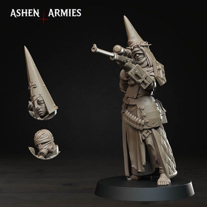 Trench Pilgrims, Bleeding Procession - Bullet Crusade - Unpainted Miniature