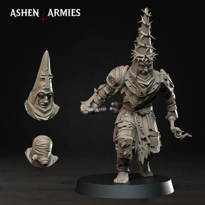 Trench Pilgrims, Bleeding Procession - Bullet Crusade - Unpainted Miniature