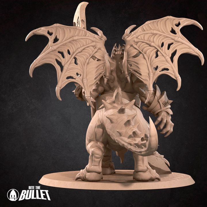 Pit Lord - Fel Wastes Set - 32mm, 35mm Scale - Unpainted Miniature