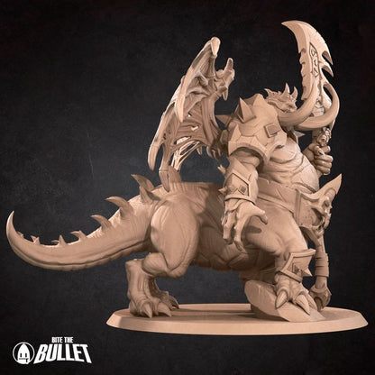 Pit Lord - Fel Wastes Set - 32mm, 35mm Scale - Unpainted Miniature