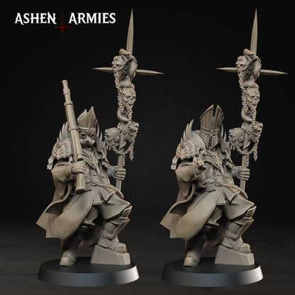 Heretic Priest, Hellbound Apostasy - Bullet Crusade - Unpainted Miniature