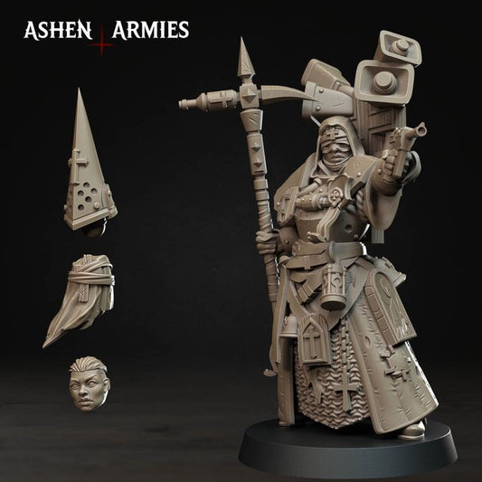 War Prophet, Bleeding Procession - Bullet Crusade - Unpainted Miniature