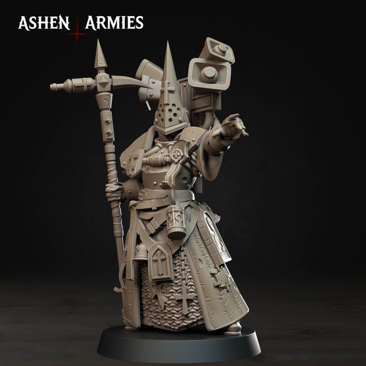 War Prophet, Bleeding Procession - Bullet Crusade - Unpainted Miniature