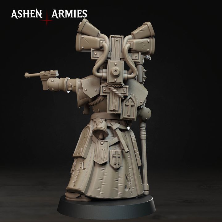War Prophet, Bleeding Procession - Bullet Crusade - Unpainted Miniature