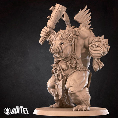 Razorback Infernal - Barren Set - 32mm, 35mm Scale - Unpainted Miniature
