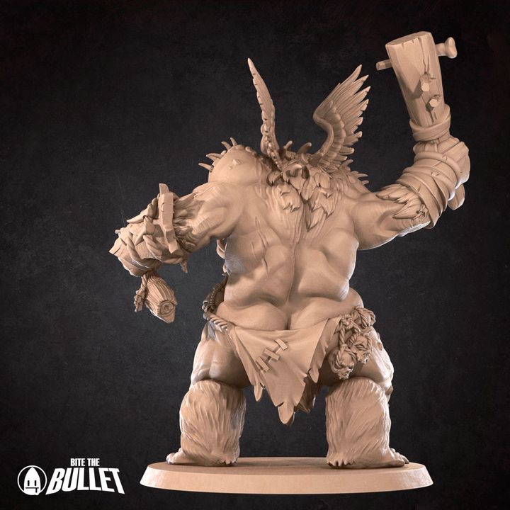 Razorback Infernal - Barren Set - 32mm, 35mm Scale - Unpainted Miniature