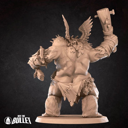 Razorback Infernal - Barren Set - 32mm, 35mm Scale - Unpainted Miniature