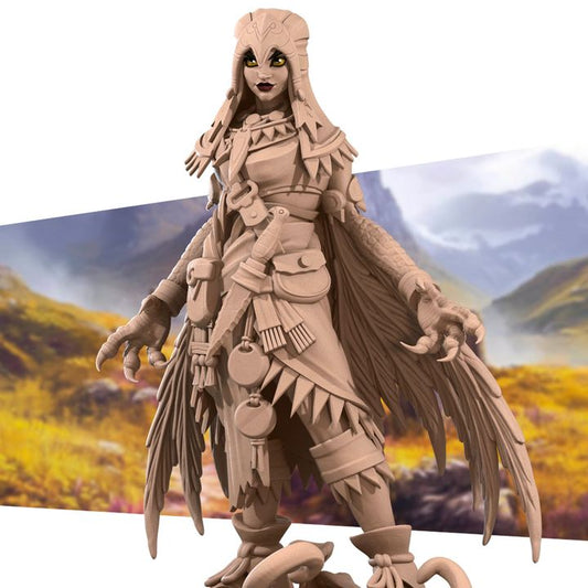 Human Shifter | 32mm, 35mm Scale | Unpainted Miniature