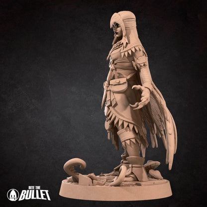 Human Shifter | 32mm, 35mm Scale | Unpainted Miniature