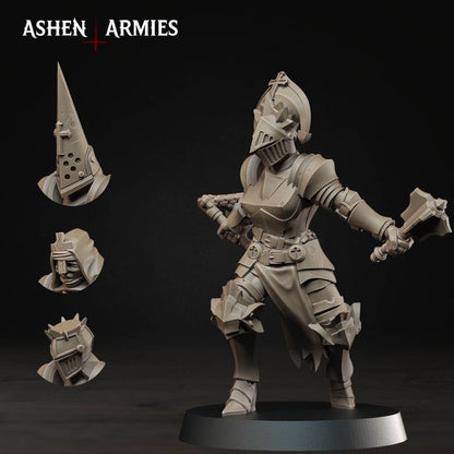 Stigmatic Nuns, Bleeding Procession - Bullet Crusade - Unpainted Miniature