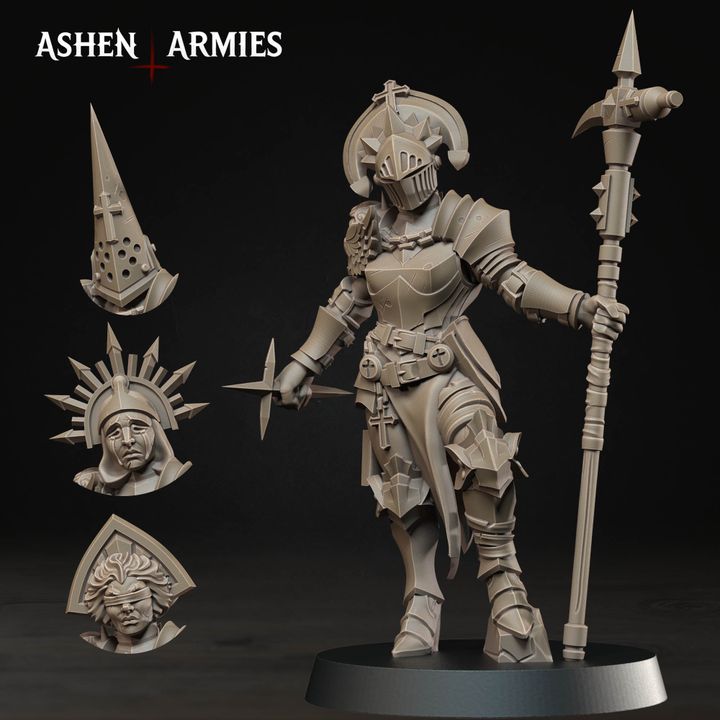 Stigmatic Nuns, Bleeding Procession - Bullet Crusade - Unpainted Miniature