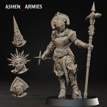 Stigmatic Nuns, Bleeding Procession - Bullet Crusade - Unpainted Miniature