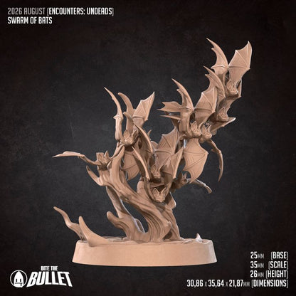 Bat Swarm - Unpainted Miniature