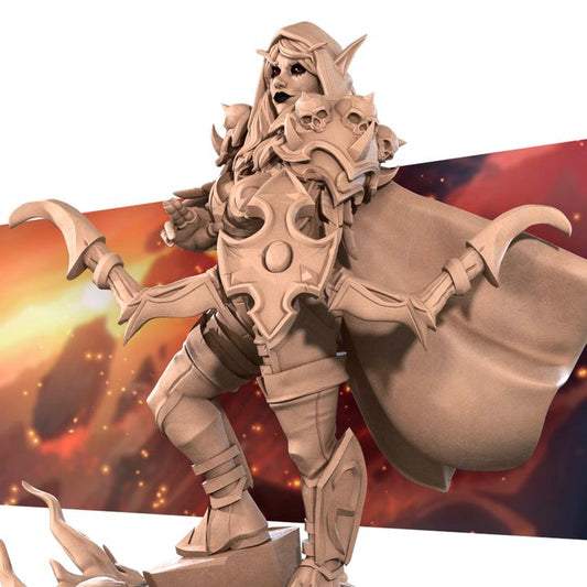 Banshee Ranger | 32mm, 35mm Scale | Unpainted Miniature