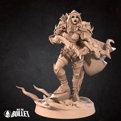 Banshee Ranger | 32mm, 35mm Scale | Unpainted Miniature