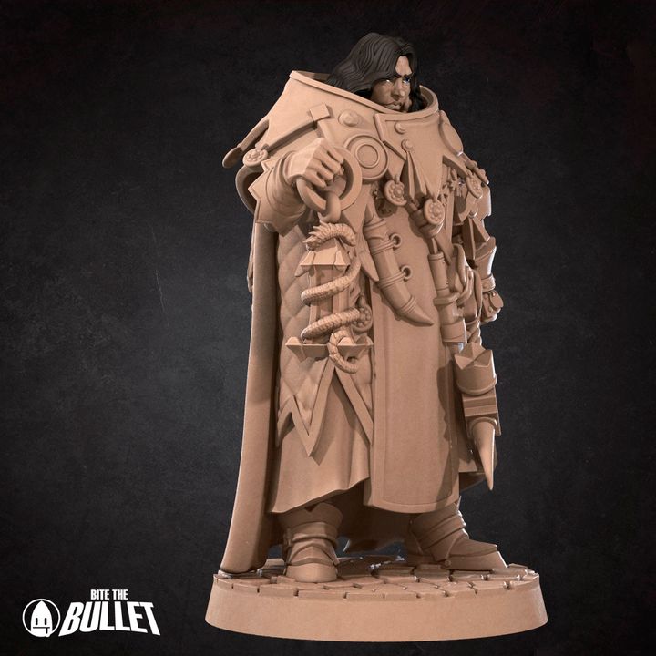 Human Thaumaturge | 32mm, 35mm Scale | Unpainted Miniature