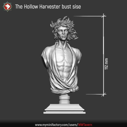 Hollow Harvester - Unpainted Miniature Bust