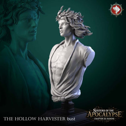 Hollow Harvester - Unpainted Miniature Bust