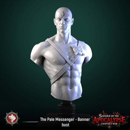 The Pale Messenger - Unpainted Miniature Bust