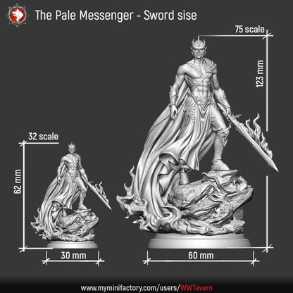 The Pale Messenger | Sisters of the Apocalypse | Unpainted Miniature