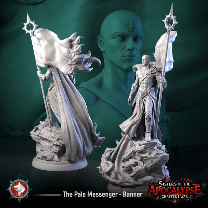 The Pale Messenger | Sisters of the Apocalypse | Unpainted Miniature