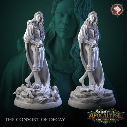 Consort of Decay | Sisters of the Apocalypse | Unpainted Miniatures