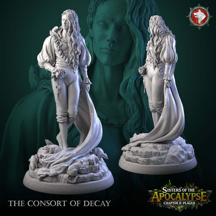 Consort of Decay | Sisters of the Apocalypse | Unpainted Miniatures